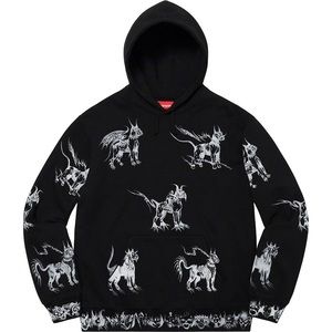 Supreme Animals Hooded Sweatshirt Black